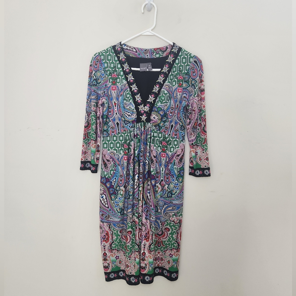 Women's Muse Paisley Print Dress Sz 6